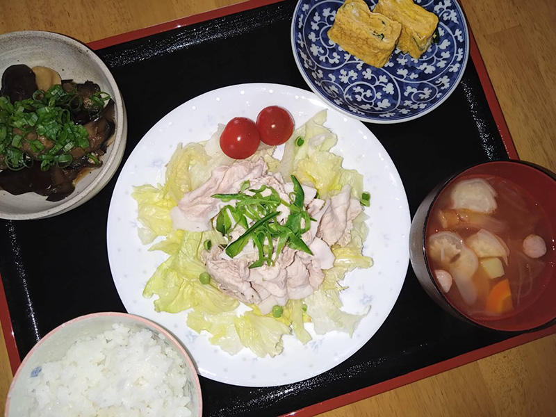 ある日の夕食